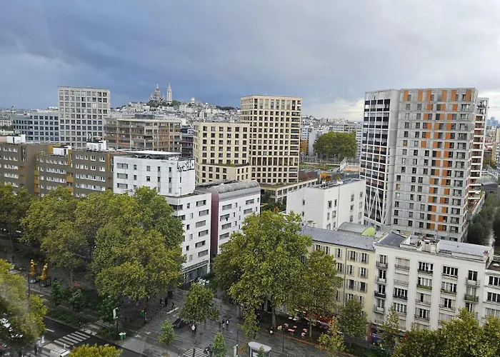 Lumineuses Avec Vue Sur Montmartre * 巴黎