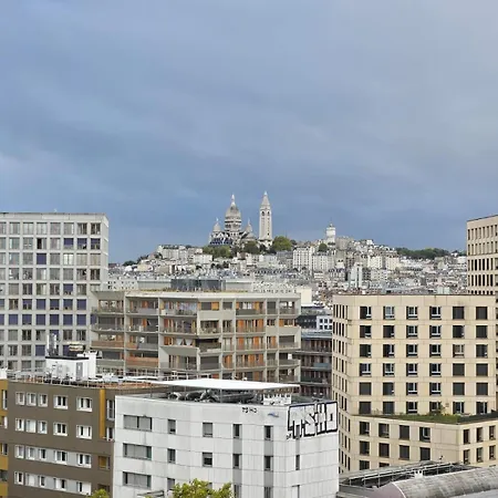 Гостевой дом Lumineuses Avec Vue Sur Montmartre Париж